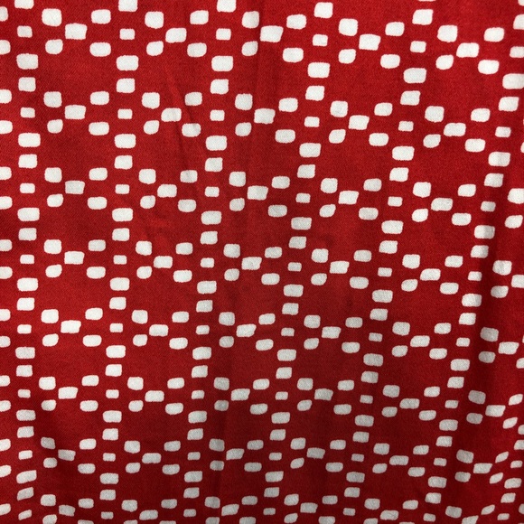 Valerie Steven’s Cropped, Peddle Pusher, Capri Pants SZ 16 Orange and White - Picture 6 of 8